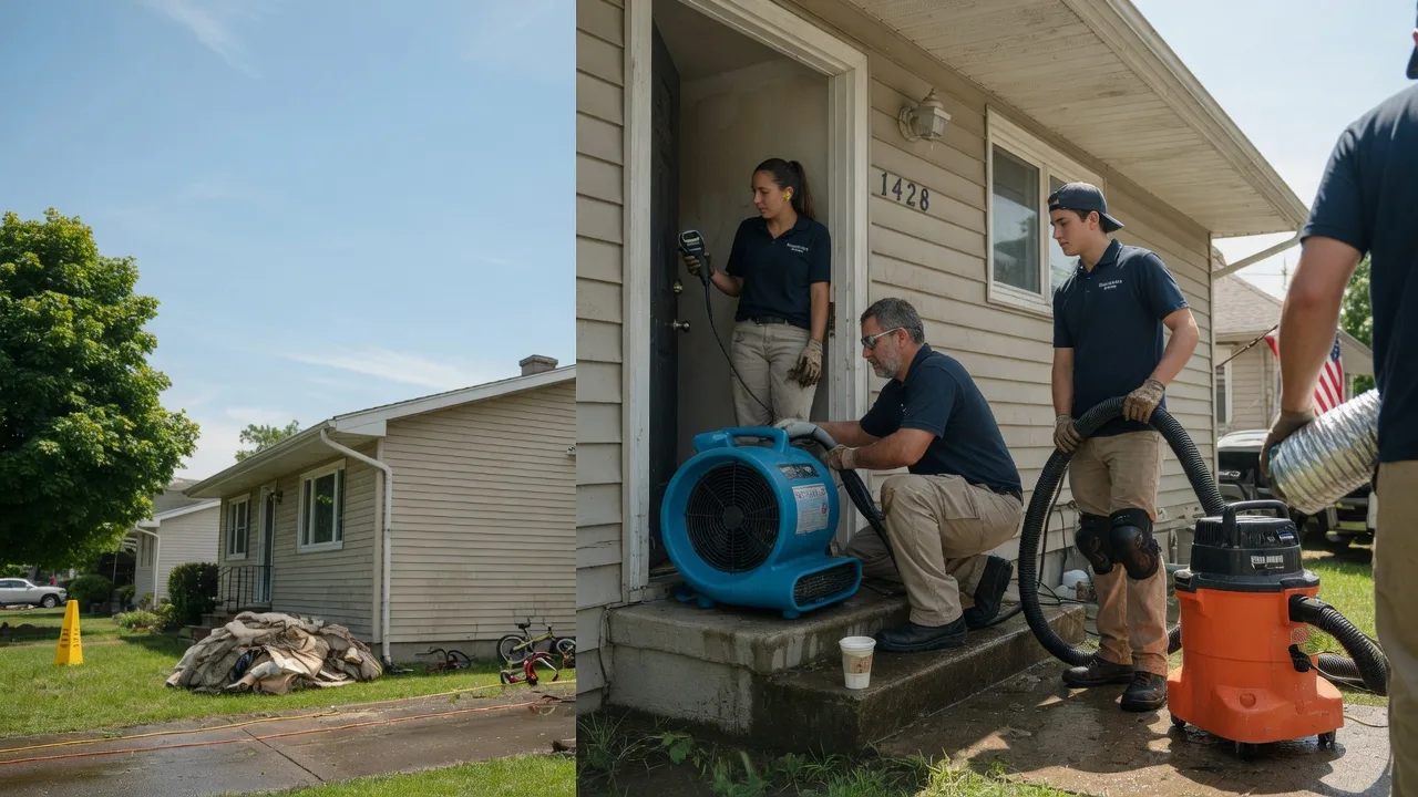 Water Damage Restoration in Santa Fe, MO near me